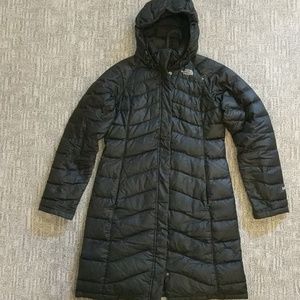 Women's NORTH FACE 3/4 length down coat